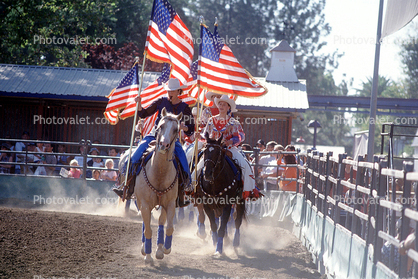 Cowgirl, Rider, gallop