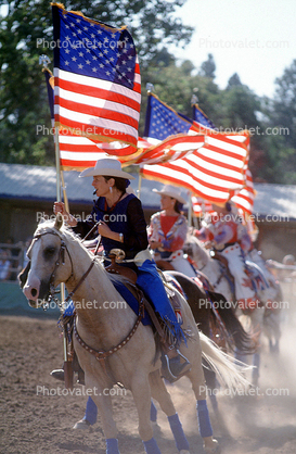 Cowgirl, Rider, gallop
