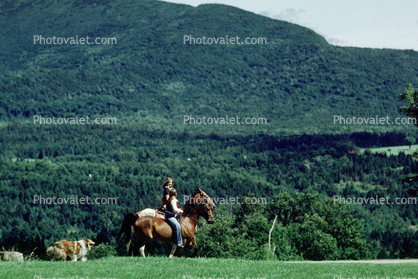 Morning Horseriding, Burklyn, Burke, Vermont