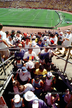 Stadium, Field, World Cup, USA94, Crowds, People