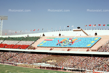 crowds, audience, people, stands, crowded, Asian Games, Tehran, Stadium, Spectators, fans