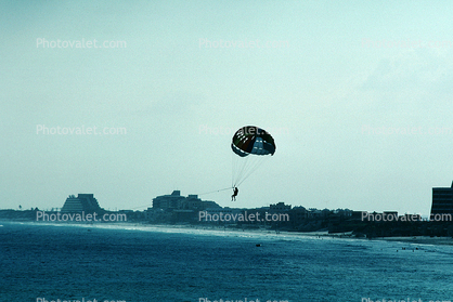 Cancun, Parasailing, Parachute Canopy