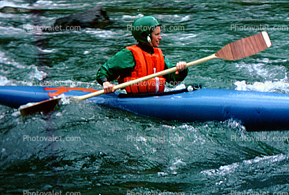 American River, kayaking