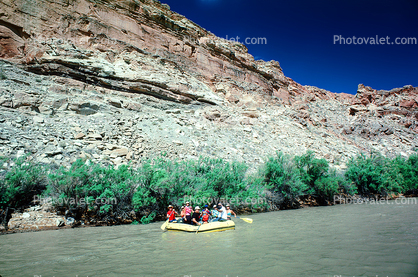 Rafting the Colorado River in Utah