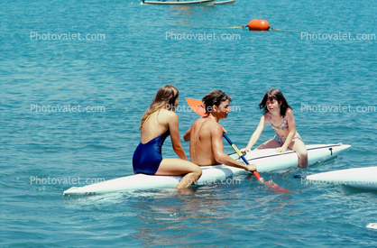 Kayak, Kayaking, Suntan, Sunburn, Floating, 1960s