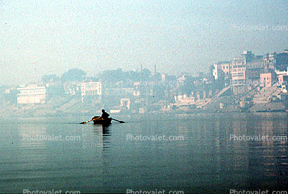 Rowboat, Vanranasi, Ganges River