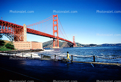 near Fort Point, Golden Gate Bridge