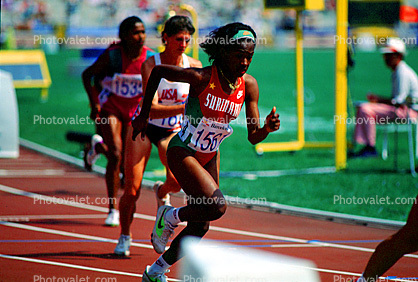 Track Meet, race track, runners