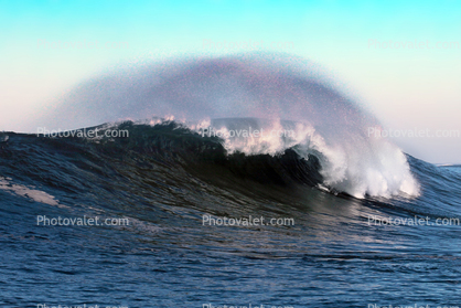 Offshore Wind Spray, Mavericks, California