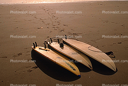 Surfboards, Stinson Beach, Marin County, California