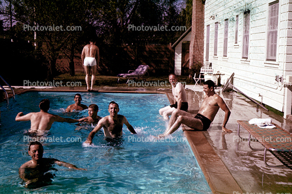 Backyard Pool, 1956, 1950s