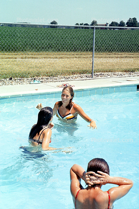 Swimming Pool, Summery, Summer, 1960s