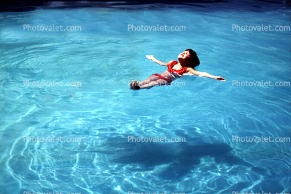 Floating Girl,  Shadow, Swimming Pool, Ripples, Water, Liquid, Wet, Wavelets