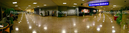 Inside the Terminal, Salt Lake City International Airport (SLC), Panorama