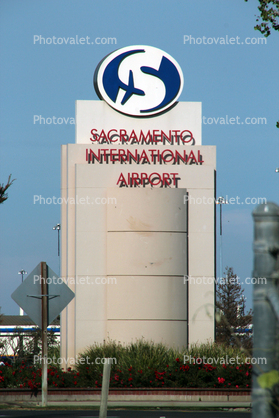marker, Sacramento International Airport (SMF)