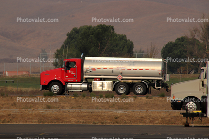 Aviation Fuel Truck, refueling