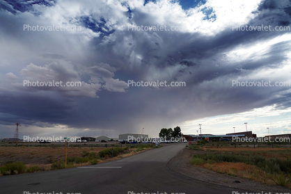 Canyonlands Field, (Moab Airport), Rain Clouds