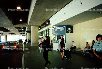 Arrivals Deck, LAX, 1984, 1980s