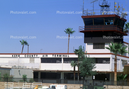 Kern County Air Teminal, Meadows Field, Bakersfield, Control Tower