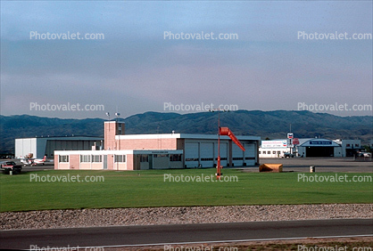 Windsock, Hangar, building, windsock, Boise