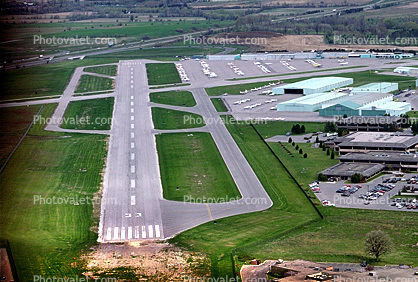 Hangar, Runway, Landing Strip
