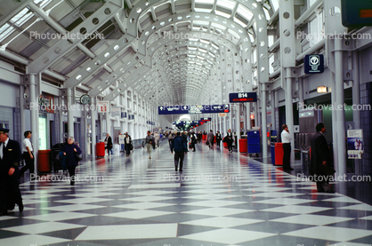Terminal Interior, Inside, Indoors, Passengers, Arch