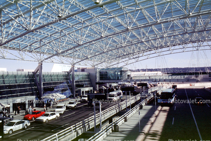 Arch Lattice Roof, Parking, Terminal, building