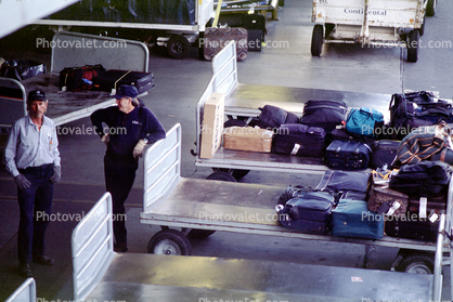 Baggage Carts, Suitcases, Luggage, Terminal, Interior, Inside, Indoors