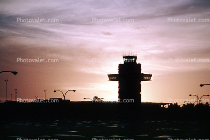 Control Tower sunset