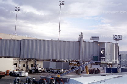 Jetway, terminal, building, C7, Airbridge