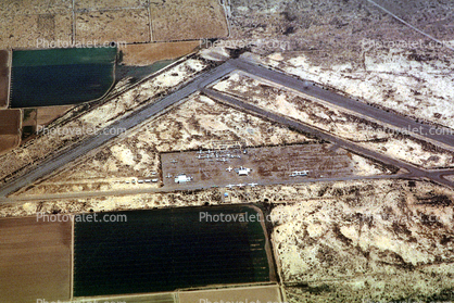 Luke Auxilary #6 Abandoned Airfield, near the Sundance Golf Club, Interstate Highway I-10, west of Phoenix, Arizona