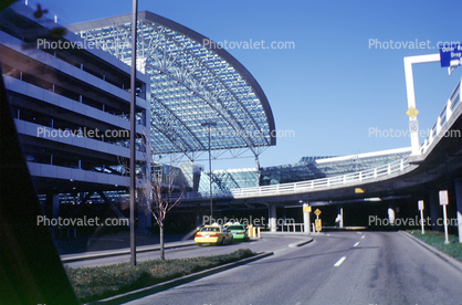 Terminal buildings, taxi, lattice work, garage