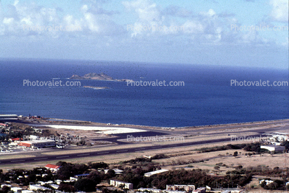 Runway, St Thomas, Virgin Islands, March 1986, 1980s