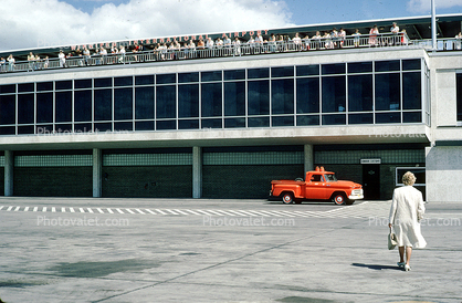 Terminal, Building, Winnipeg International Airport, Canada, August 1967, 1960s