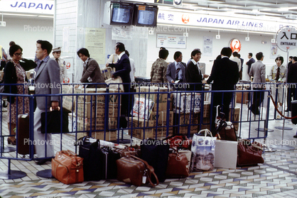 inside Terminal, Ticket Counter, Check-In, Tokyo, Japan