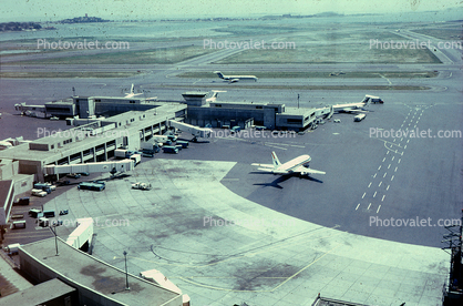 Terminal Building, Jets, aircraft, July 1973, 1970s