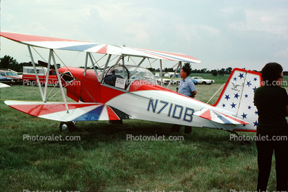 N71DB, Blanton Wichawk, homebuilt biplane, acrobatic