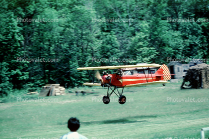 N666J, Fleet Finch (Fleet Model 16), Landing
