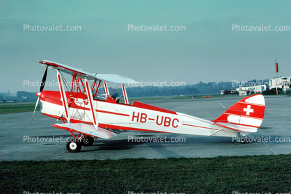 HB-UBC, De Havilland DH.82A Tiger Moth, Swiss