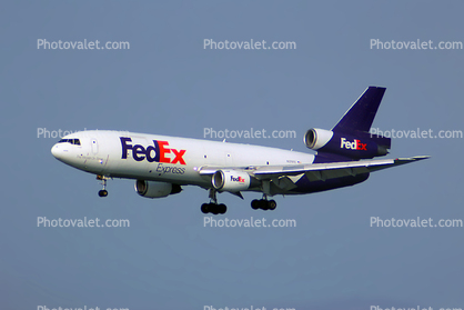 N375FE, FedEx DC-10-10, Named Claude, CF6