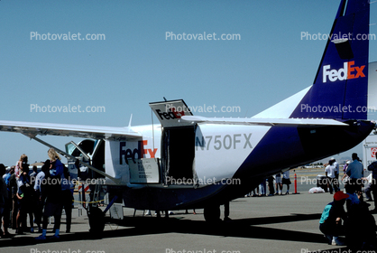 N750FX, Cessna 208B, FedEx, Federal Express, FedEx Feeder