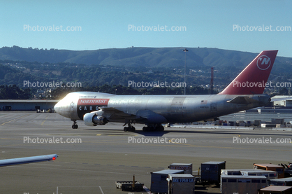 N629US, Boeing 747, Boeing 747-251F, Northwest Orient Cargo NWA, 747-200 series, JT9D-7R4G2, JT9D, 747-200F