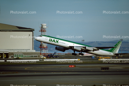 N784AL, BAX, Douglas DC-8, taking-off, airborne, flight