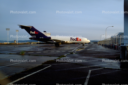 N505FE, FedEx, Federal Express, Boeing 727-025F, JT8D-7B s3, JT8D