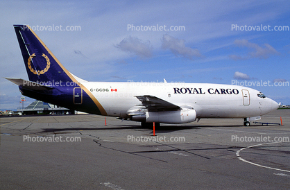 C-GCDG, Royal Cargo, Boeing 737-2E1, 737-200 series