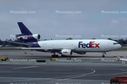 N68052, FedEx, Douglas DC-10-10F, CF6-6D, CF6, Federal Express