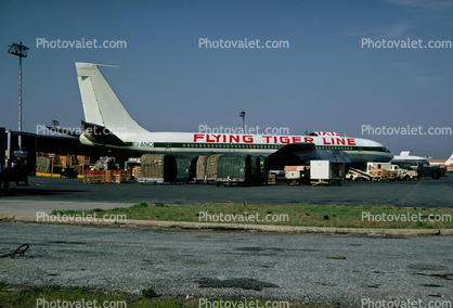 EI-ANO, Flying Tiger Line, Boeing 707-348C, JT3D-3B, JT3D