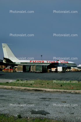 Flying Tiger Line, EI-ANO, Boeing 707-348C, JT3D-3B, JT3D