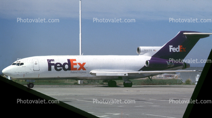 N280FE, FedEx, Federal Express, Boeing 727-233, 727-200 series, JT8D-15, JT8D