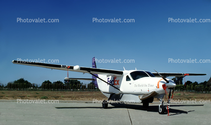 N891FE, FedEx, Federal Express, Cessna Model 208B Caravan, PT6A, FedEx Feeder